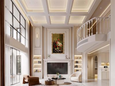 龙江名邸228㎡美式风格